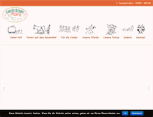 Tablet Screenshot of ferienhof-marx.de